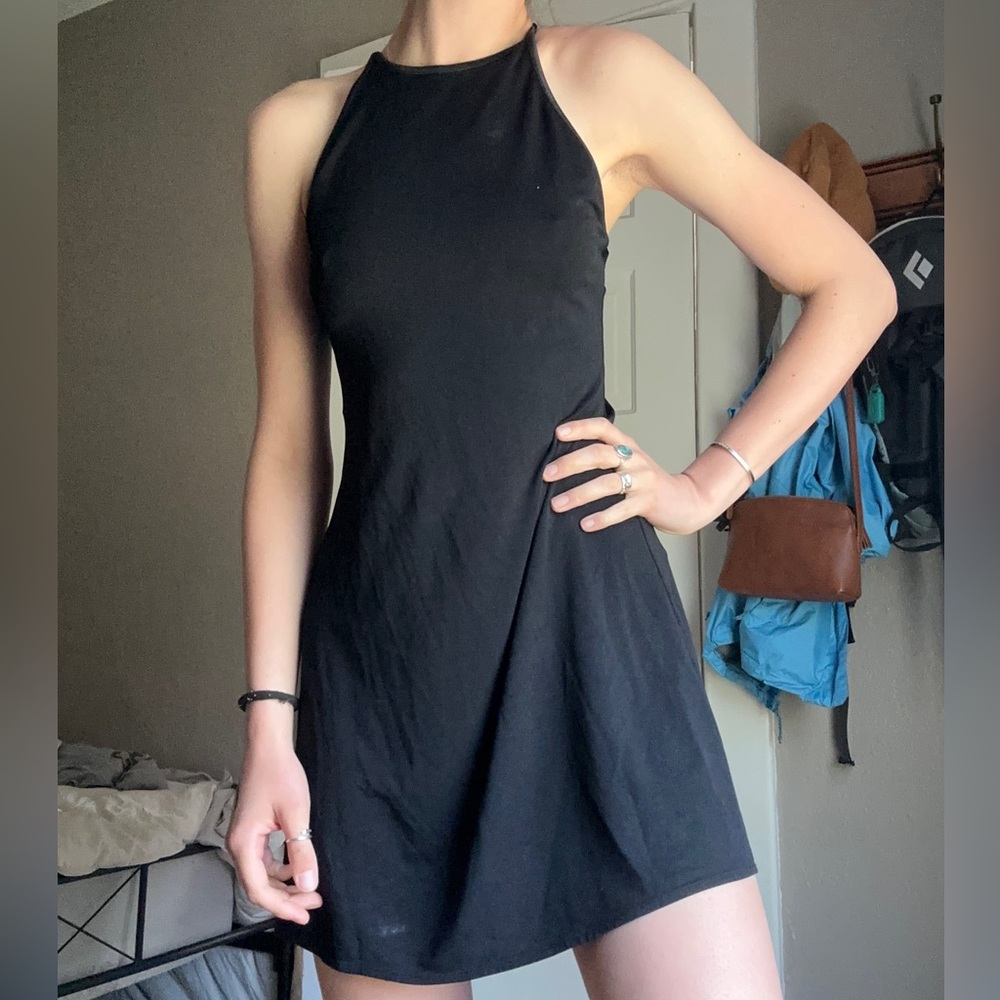 Bebe Moda black slip dress | medium